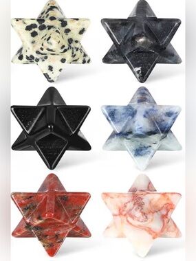 Merkaba Star Stones - Pick a color or random pull from bag during show